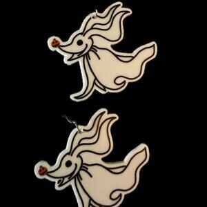 Zero Earrings Handmade acrylic